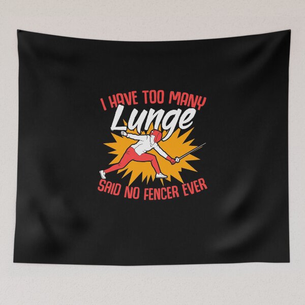 Item preview, I Have Too Many Funny Fencing Sports For A Fencer Swordman designed and sold by Nessshirts.