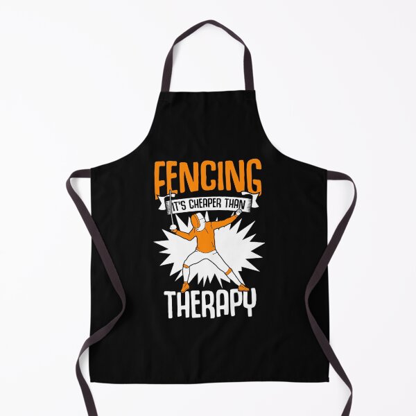 Item preview, Cheaper Than Therapy Funny Fencing Sports Humor For A Fencer designed and sold by Nessshirts.