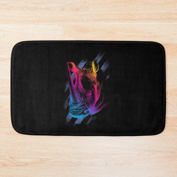 Item preview, Chubby Unicorns Colorful Rhino designed and sold by aaronbolser.
