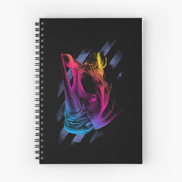 Item preview, Chubby Unicorns Colorful Rhino designed and sold by aaronbolser.
