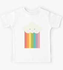 Proud rainbow cloud Kids Tee