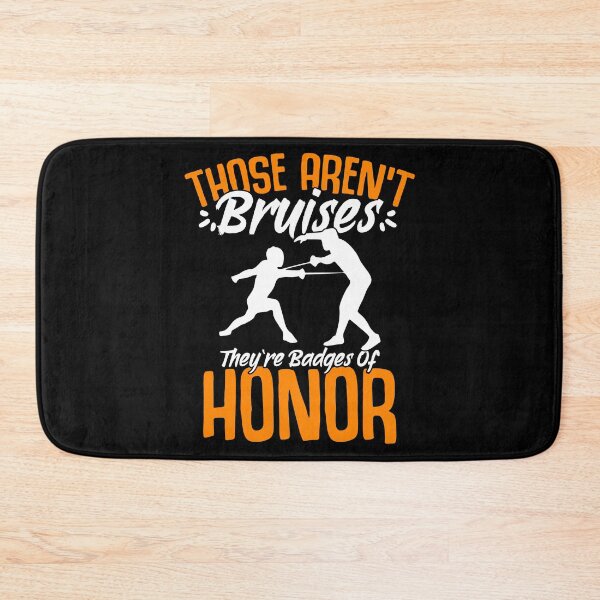 Item preview, Badges Of Honor Funny Fencing Sport For A Fencer Swordsman designed and sold by Nessshirts.