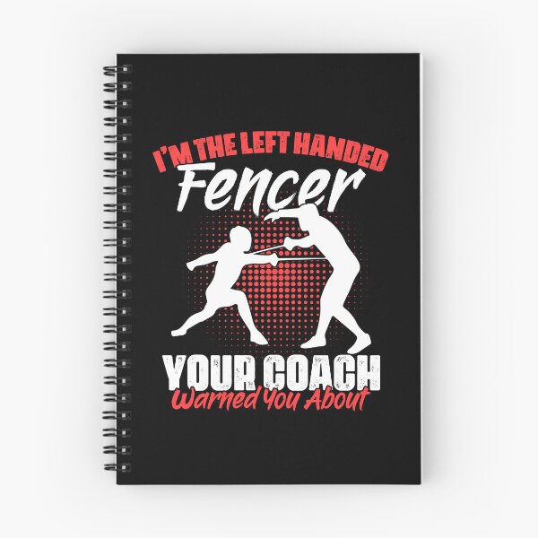 Item preview, Funny Sword Fighting Humor For A Left Handed Fencer Swordman designed and sold by Nessshirts.