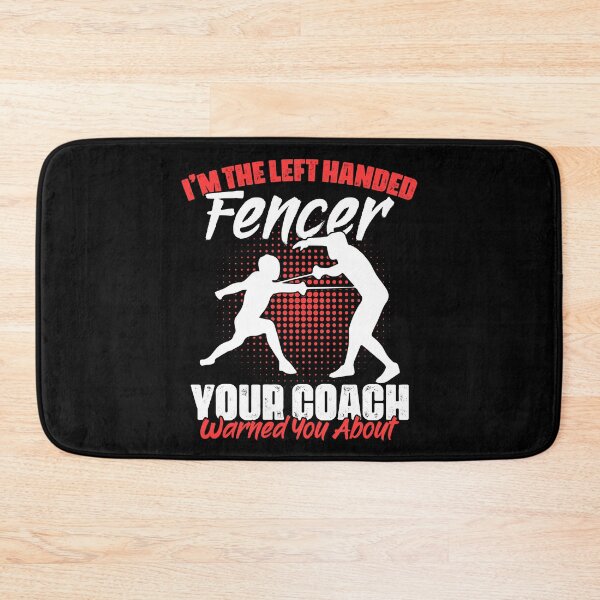 Item preview, Funny Sword Fighting Humor For A Left Handed Fencer Swordman designed and sold by Nessshirts.