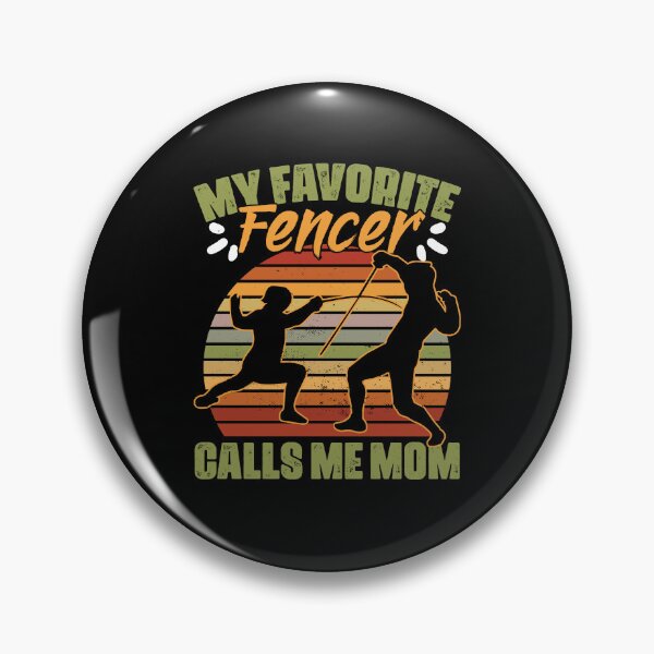 Item preview, My Favorite Funny Fencing Sports Humor For A Fencer Swordman designed and sold by Nessshirts.