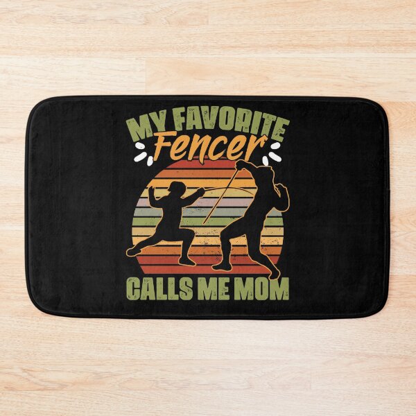 Item preview, My Favorite Funny Fencing Sports Humor For A Fencer Swordman designed and sold by Nessshirts.
