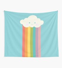 Proud rainbow cloud Wall Tapestry