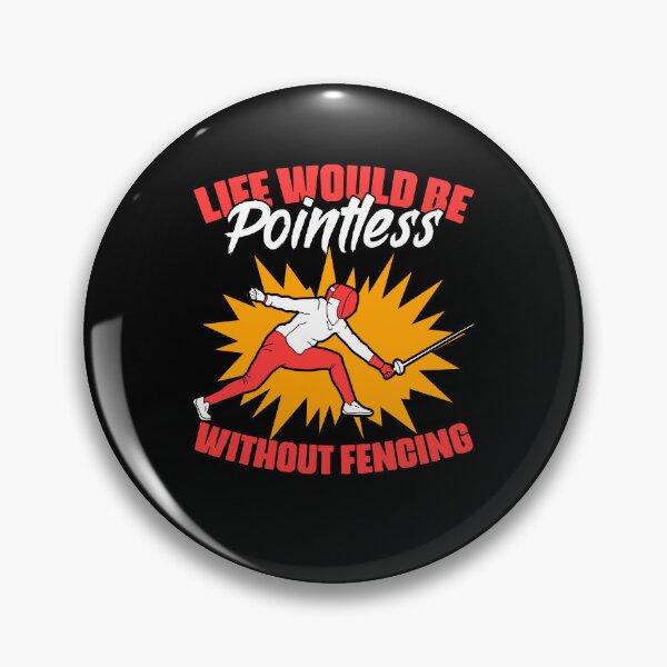 Item preview, Life Would Be Funny Fencing Sports Humor For Fencer Swordman designed and sold by Nessshirts.