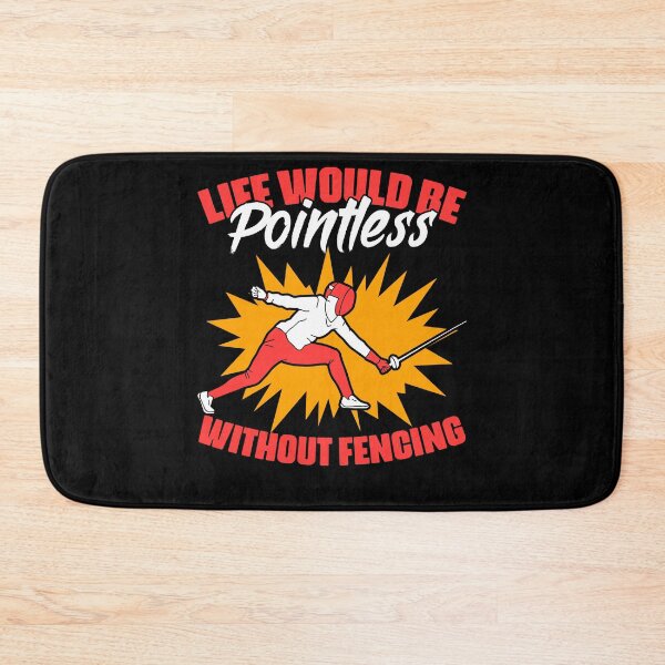 Item preview, Life Would Be Funny Fencing Sports Humor For Fencer Swordman designed and sold by Nessshirts.
