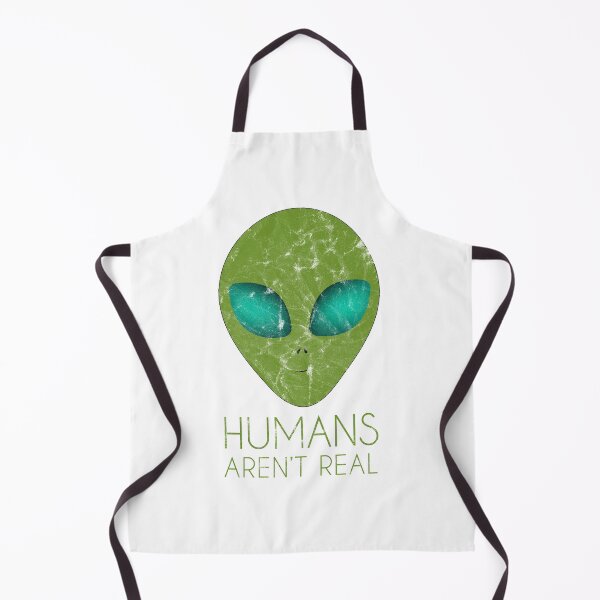 Item preview, Human Aren't Real Funny Alien Distressed designed and sold by SHANNONRAN89.