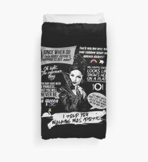 Evil Queen / Regina Mills Quotes - Ouat Duvet Cover