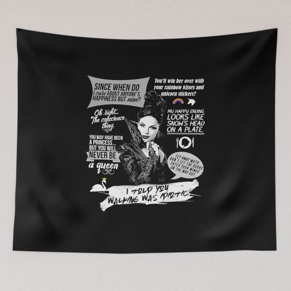 Item preview, Evil Queen / Regina Mills Quotes - Ouat designed and sold by samaritan100.
