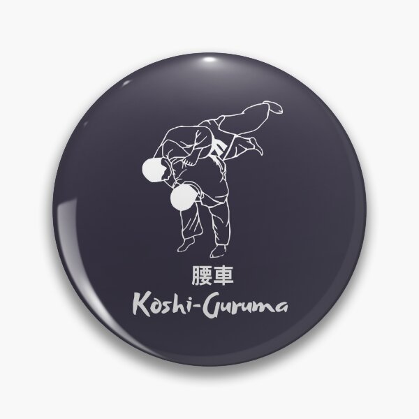 Item preview, Men Women Japanese Judo Throw Koshi Guruma White designed and sold by VitaliPietsch.