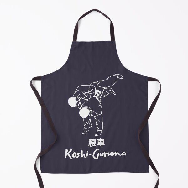 Item preview, Men Women Japanese Judo Throw Koshi Guruma White designed and sold by VitaliPietsch.