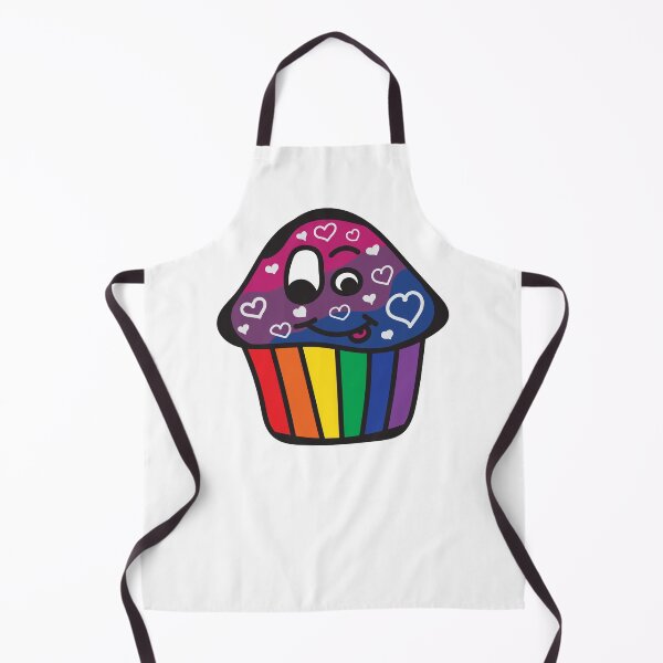 Item preview, Biromantic Pride Rainbow Cupcake designed and sold by BiOurPride.