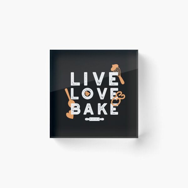 Item preview, Love Life, Bake Bliss: Inspirational Baking Quotes II designed and sold by FlinArt.