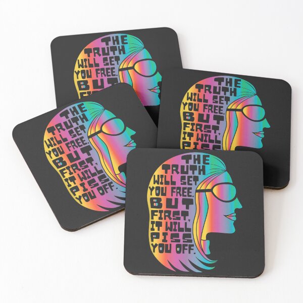 Item preview, Truth Will Set You Free Feminist Quote designed and sold by hacbi89.