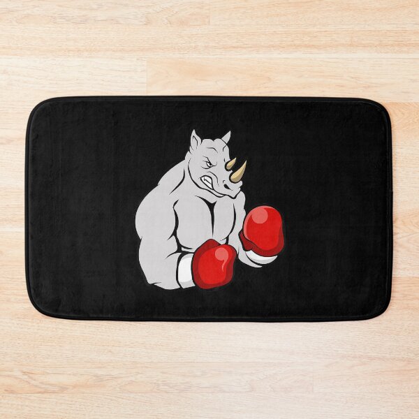 Item preview, Funny Boxing Rhino With Gloves Kickboxer designed and sold by aaronbolser.