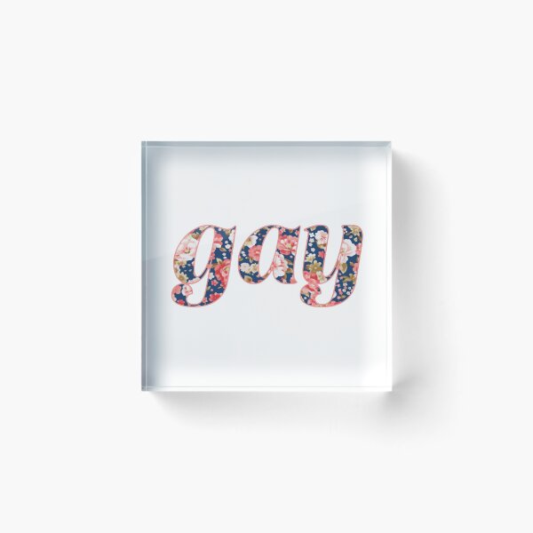Item preview, flowery gay - gay stuff designed and sold by cvx-official.