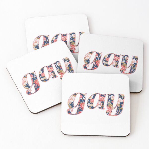 Item preview, flowery gay - gay stuff designed and sold by cvx-official.