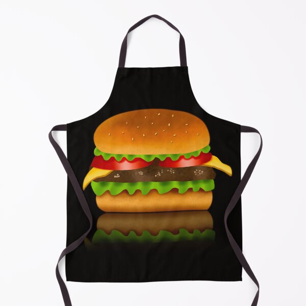 Item preview, Realistic Hamburger With Cheddar And Tomato Handmade Drawing designed and sold by yunuzdemirtas.