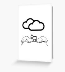 Climbs to the cloud- sube a la nube Greeting Card