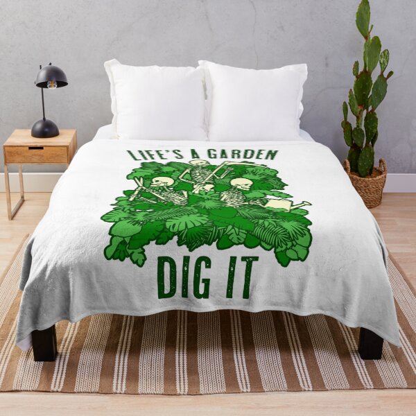 Item preview, Life's A Garden Dig It Funny Gardening Skeleton Gardener designed and sold by GrandeDuc.
