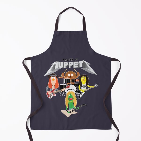 Item preview, Vintage Retro Metal Master of Muppets 2 Muppets as Metallica Band designed and sold by MikeJacobs.
