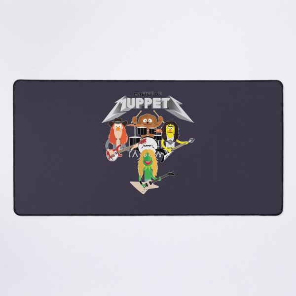 Item preview, Vintage Retro Metal Master of Muppets 2 Muppets as Metallica Band designed and sold by MikeJacobs.