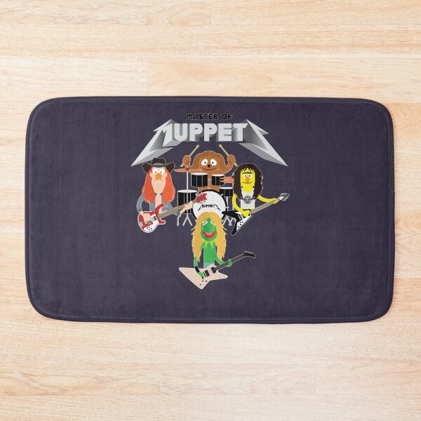 Item preview, Vintage Retro Metal Master of Muppets 2 Muppets as Metallica Band designed and sold by MikeJacobs.