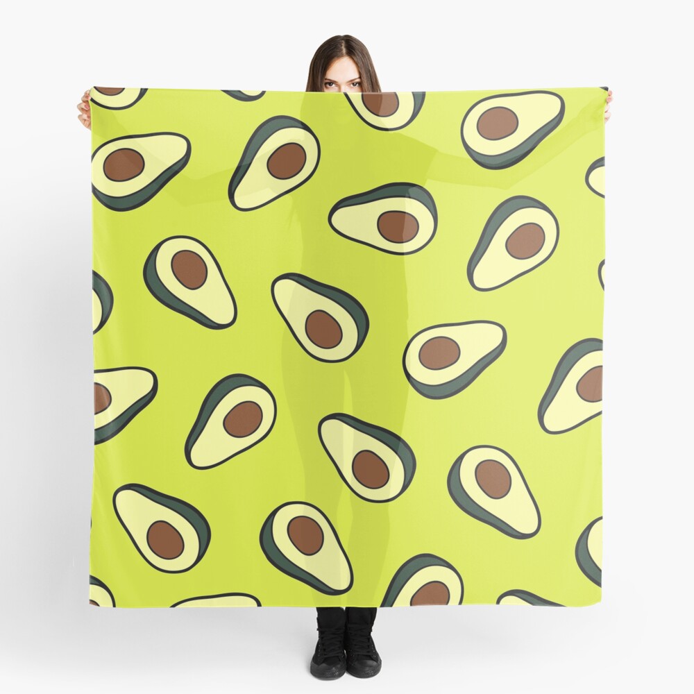 Avocado Pattern Scarf