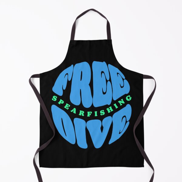 Item preview, Freedive and Spearfishing Typography designed and sold by cotros.
