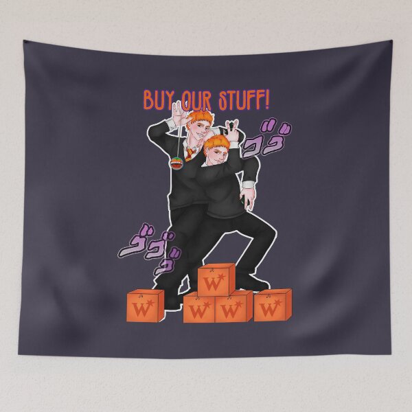 Item preview, Mischievous Comedy Twins Stir Magic Tools Gods Buy Our Stuff Weasley  Gift For Fan designed and sold by Makenzie86933.