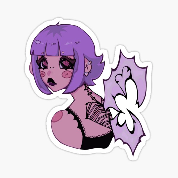 Verliebtes Mädchen Sticker