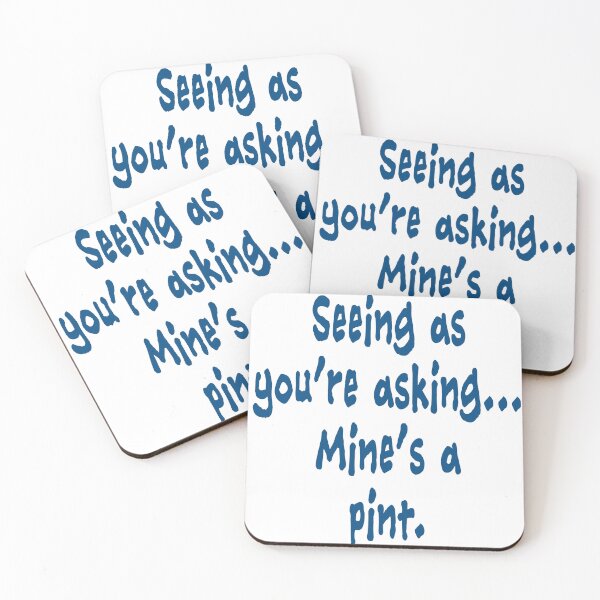 Item preview, Mine's a Pint! designed and sold by IanBakerToons.