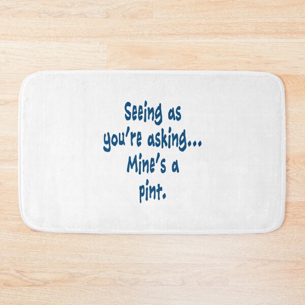 Item preview, Mine's a Pint! designed and sold by IanBakerToons.