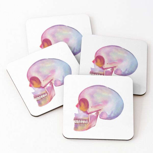 Item preview, Anatomical skull pastel designed and sold by livvysophie.
