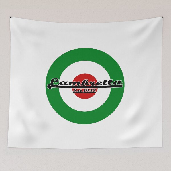 Item preview, Team Lambretta Italian Flag MOD Target designed and sold by ScooterStreet.
