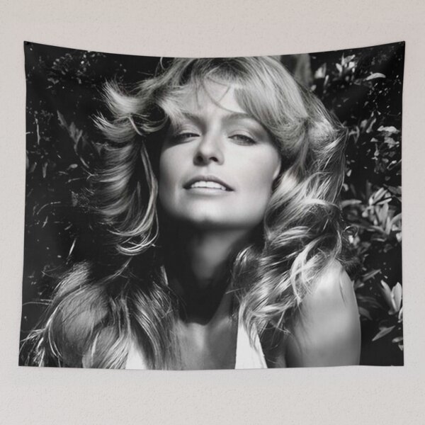 Item preview, Black And White Farrah Poster designed and sold by cartkujon.