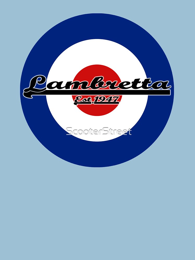 Team Lambretta MOD Target by ScooterStreet