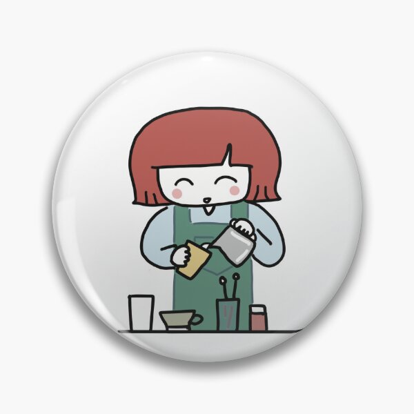 Item preview, latte barista designed and sold by yoonpop.