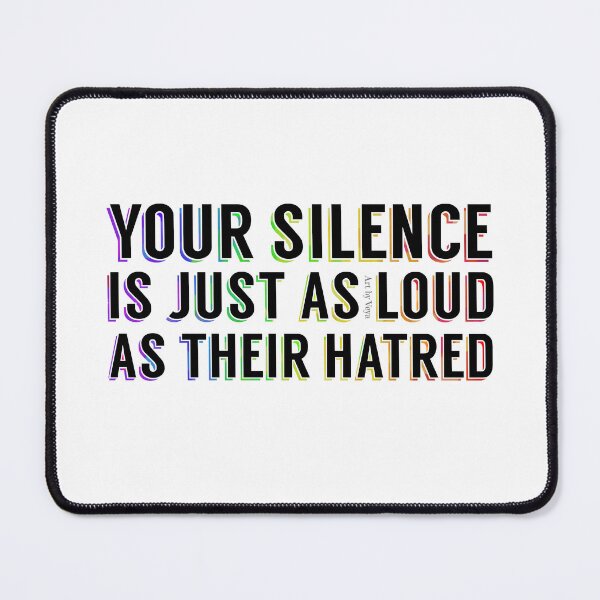 Item preview, Loud silence designed and sold by Art by Veya.