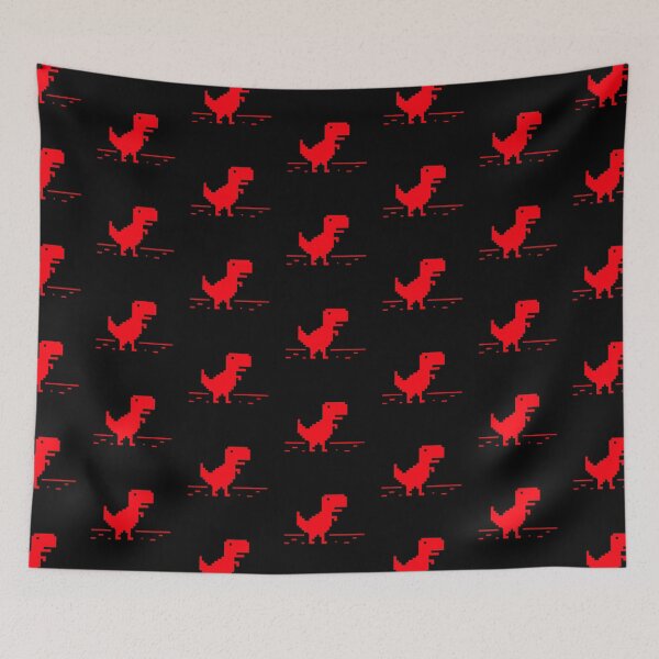 Item preview, DINOSAUR GAMER RED designed and sold by beyond135.