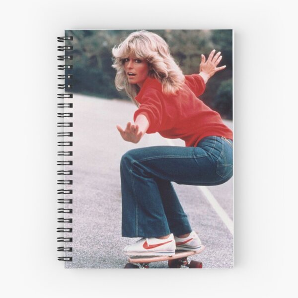 Item preview, Farrah Skateboarding Poster designed and sold by cartkujon.