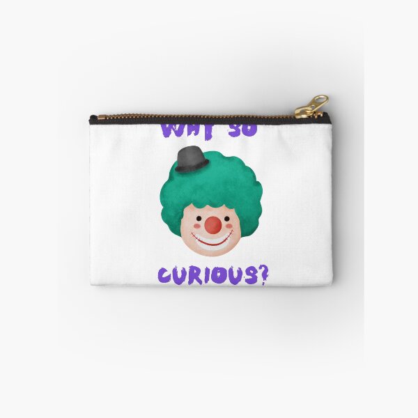 Item preview, Adorable JOKER meme parody with funny quote "WHY SO CURIOUS?" for this Halloween festival designed and sold by VINASU.