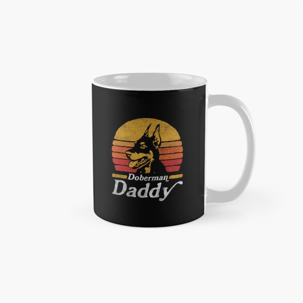 Item preview, Retro Vintage Doberman Pinscher Daddy designed and sold by More Cute Dogs.