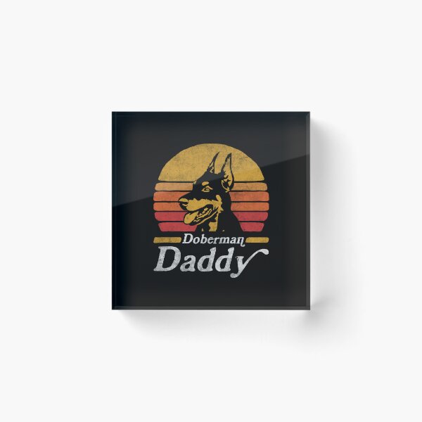 Item preview, Retro Vintage Doberman Pinscher Daddy designed and sold by More Cute Dogs.