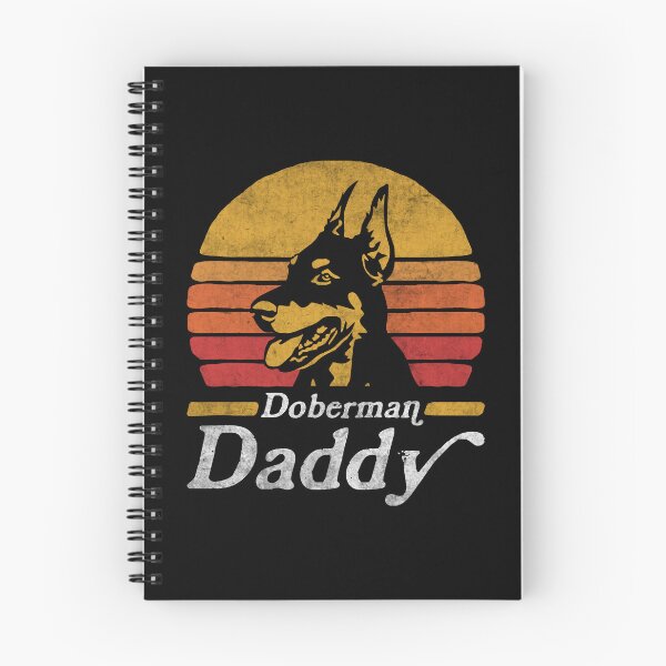 Item preview, Retro Vintage Doberman Pinscher Daddy designed and sold by More Cute Dogs.