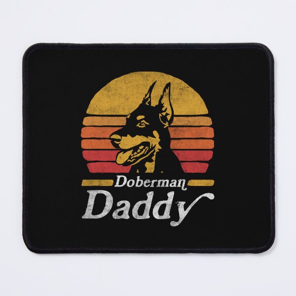 Item preview, Retro Vintage Doberman Pinscher Daddy designed and sold by More Cute Dogs.