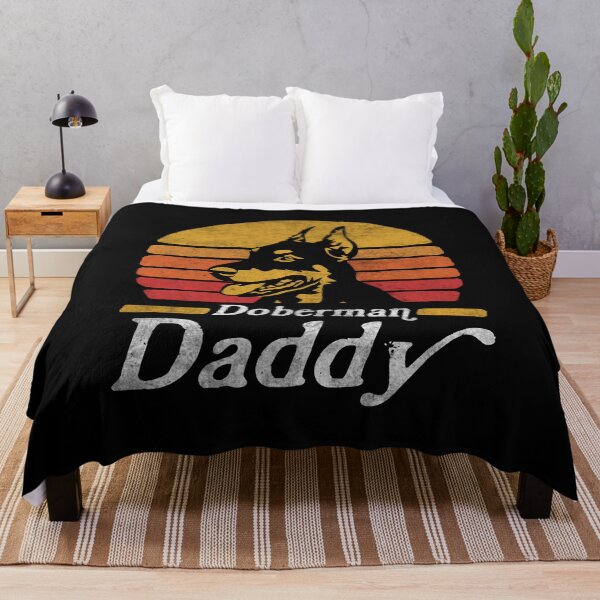 Item preview, Retro Vintage Doberman Pinscher Daddy designed and sold by More Cute Dogs.